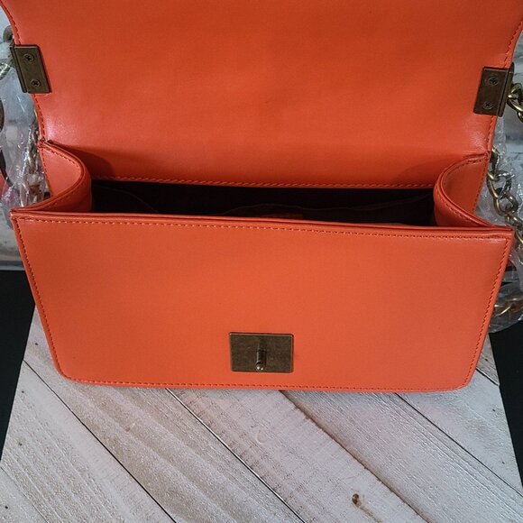 Donna Bella Designs Crossbody Bag Orange NWT - Picture 7 of 12